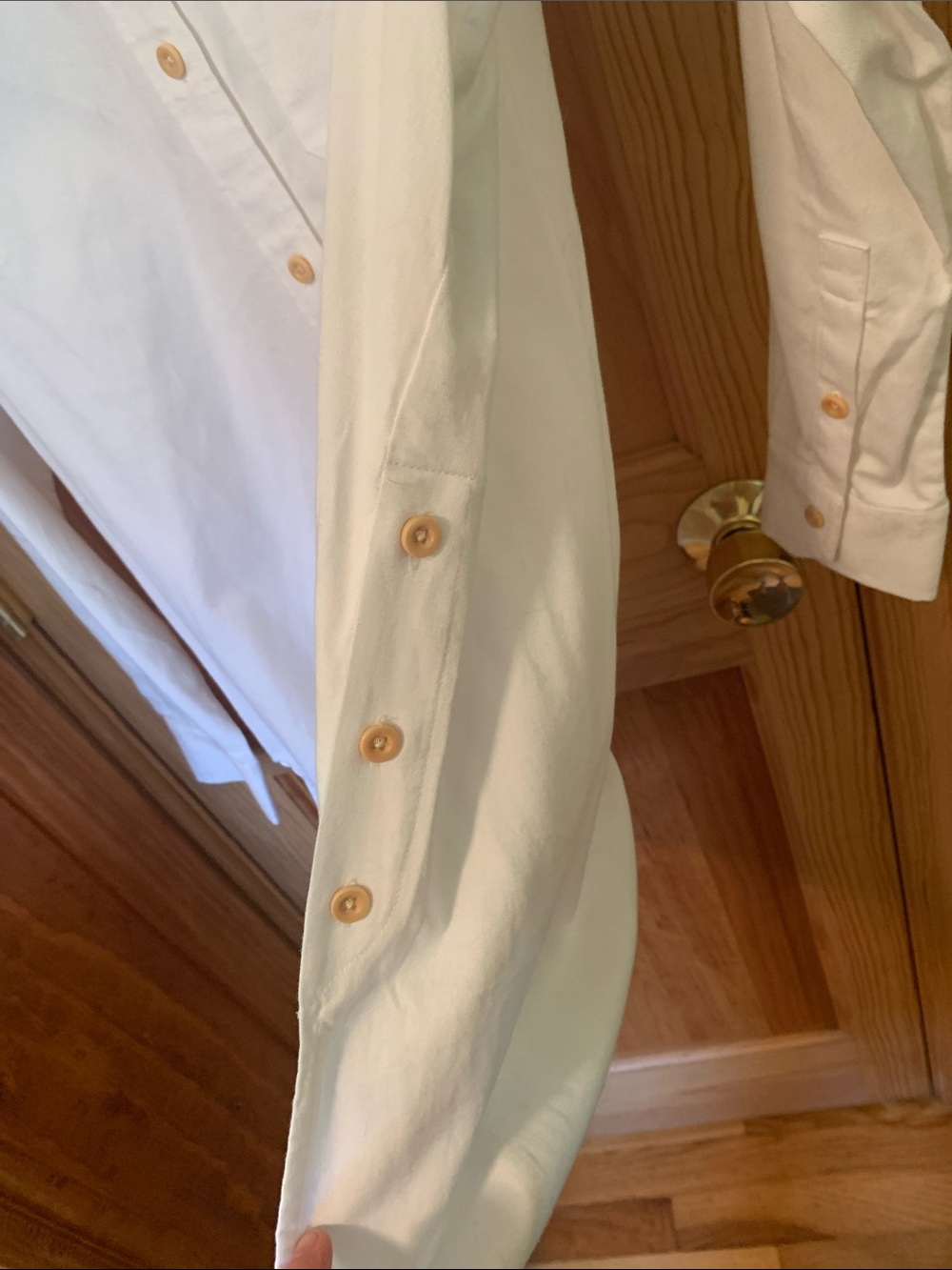 Madewell White Button-Down Shirt - Picture 6 of 8